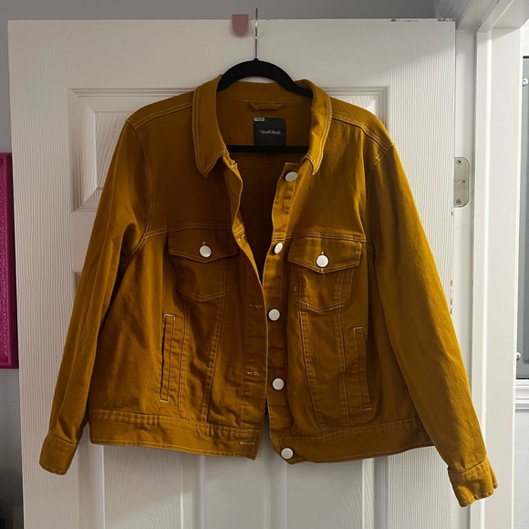 ModClot mustard yellow jean jacket - Picture 2 of 5